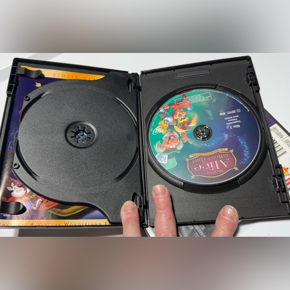 Disney’s Alice in Wonderland 2 Movie DVD Bundle. - Picture 4 of 5